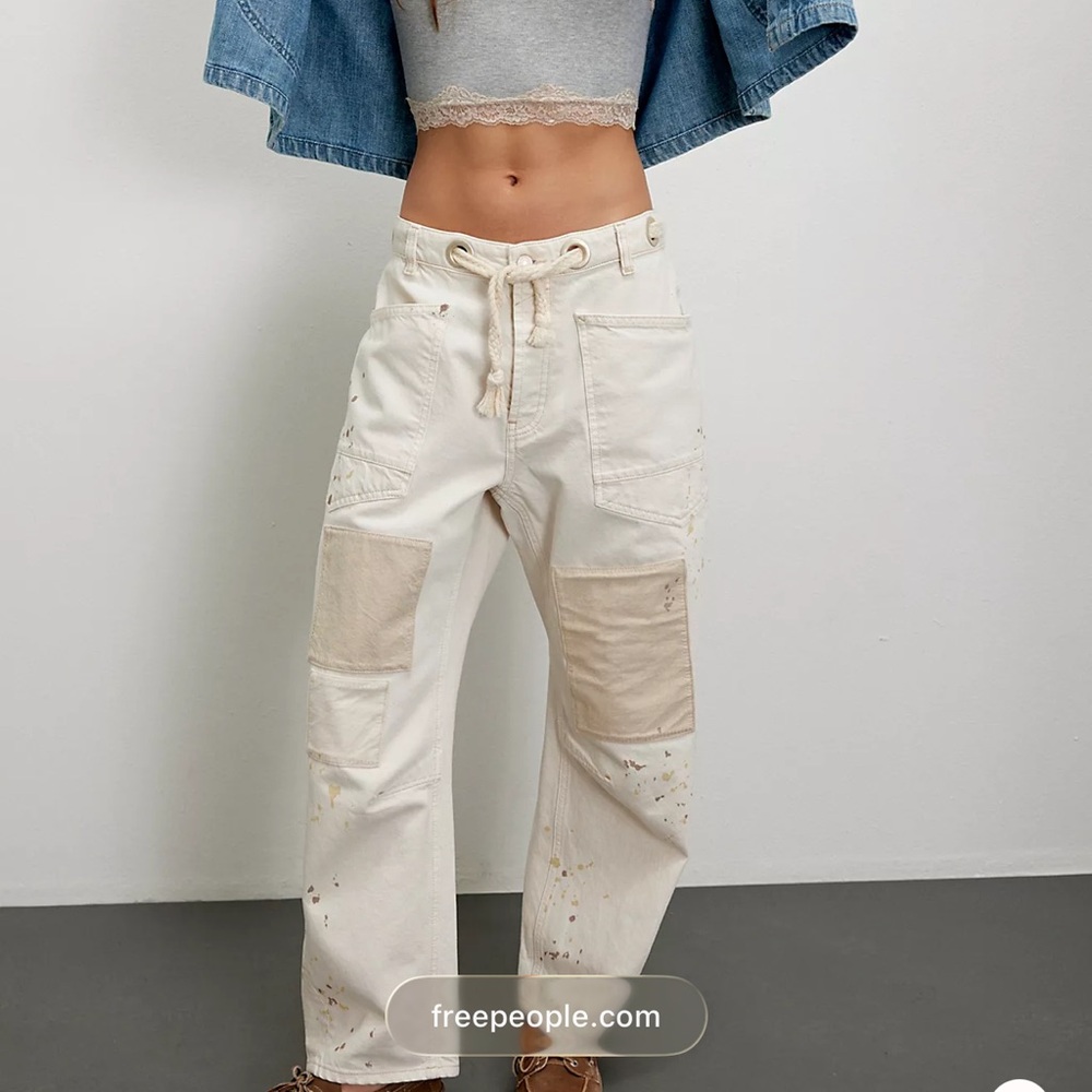 We The Free Moxie Pull-On Barrel Jeans